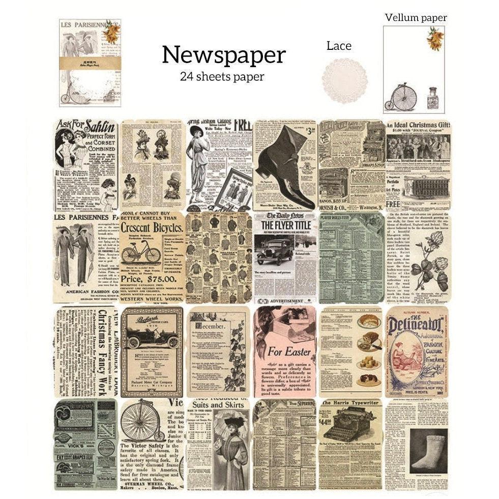 Buy Vintage Butcher Paper Scraps, Heavy Stock Packaging Paper Sheets,  Antique Merchandise Paper, 10 Sheets Online in India 
