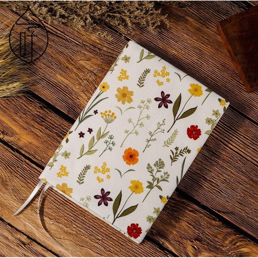 A5 Fabric Journals, Scrapbooks, Wildflowers Journal Covers.