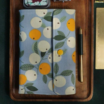 Cute Fruit Fabric Planners, Ring Binder, Traveler’s Journals, Scrapbook