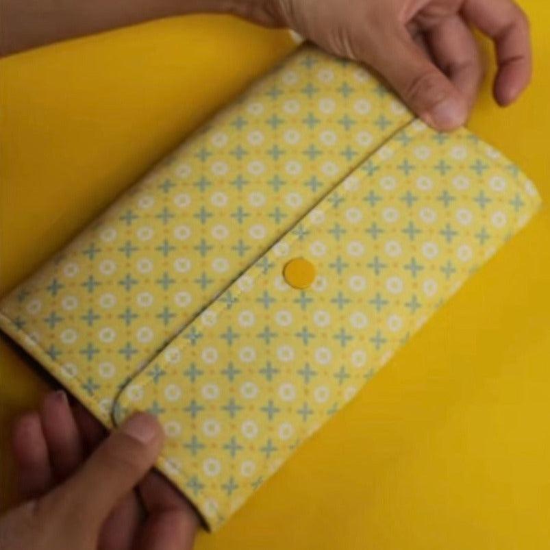 Cute Yellow Fabric Planners, Ring Binder, Traveler’s Journals, Scrapbook