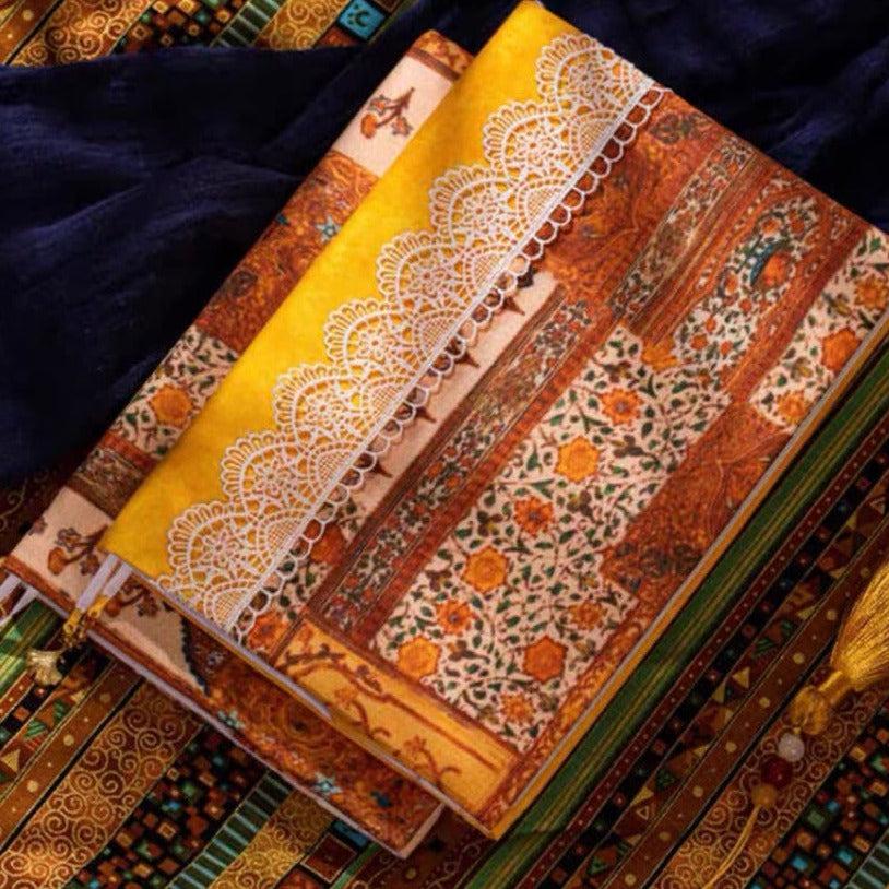 Egypt Style Fabric Journal Covers, Notebook, Journals, Scrapbook