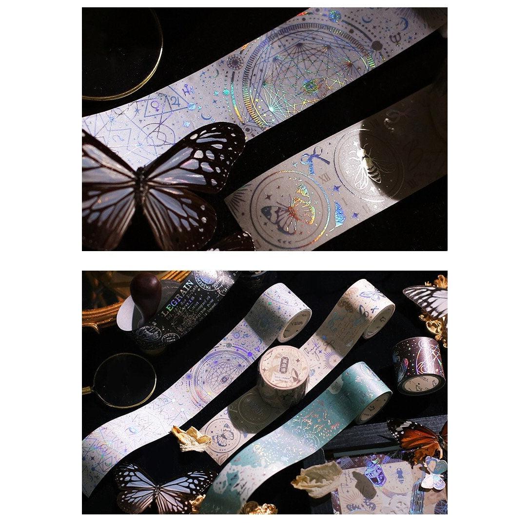 Gold Foil Washi Tape Zodiac Sign Washi Tape Laser Printing