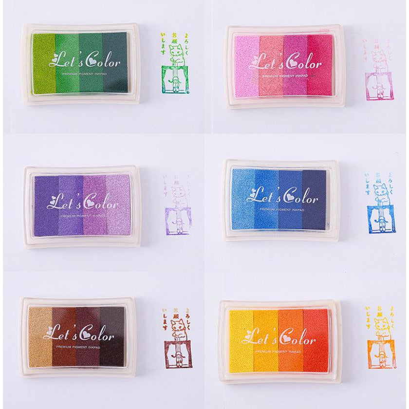 Gradient Craft Ink Pads for Scrapbooking Journaling