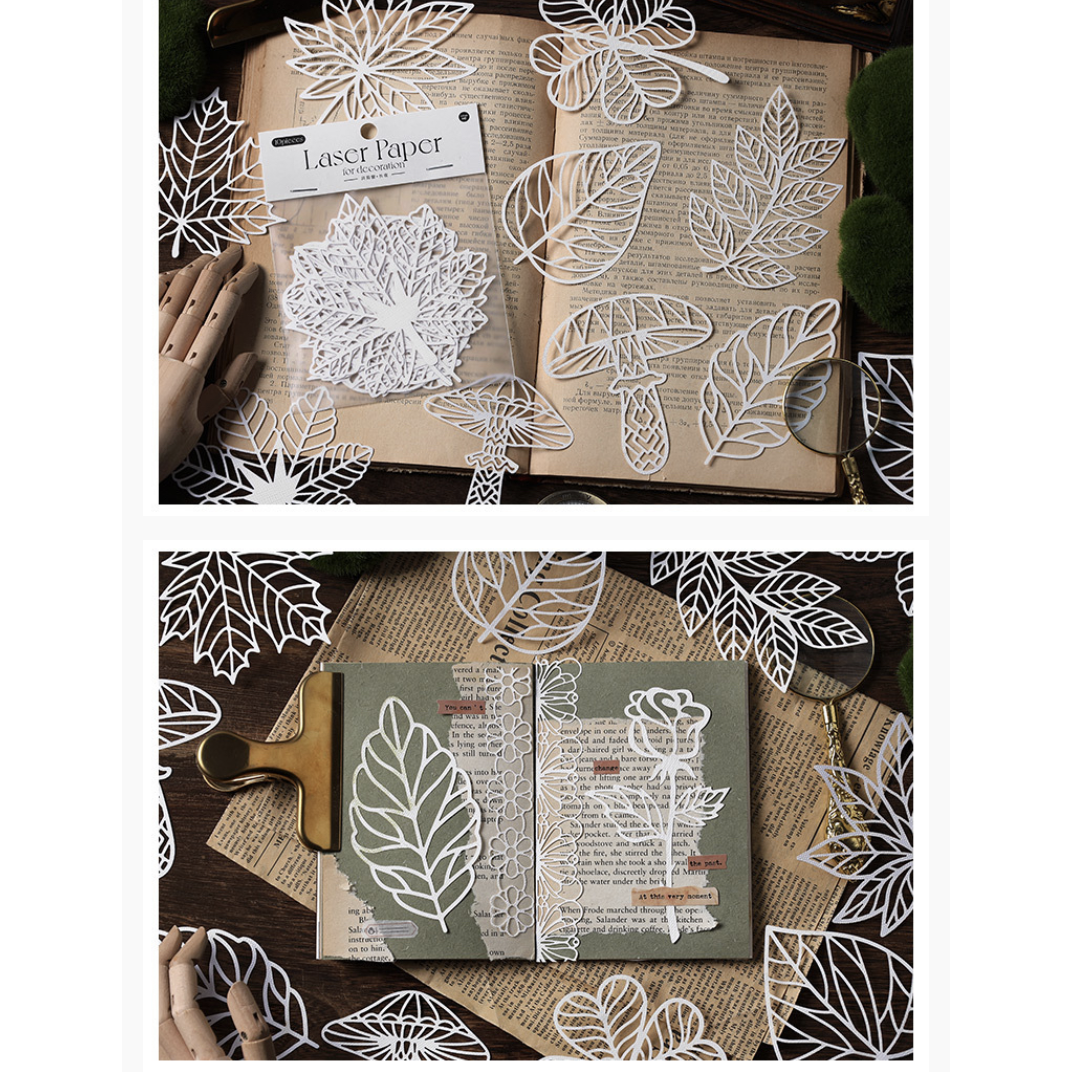 Hollow Paper Lace Sets, Lace Ephemera,Laser Paper