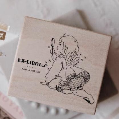 Lily of the Valley & Fairies Wooden Stamps, Angle Stamps Designed by 礼可like Vol.4