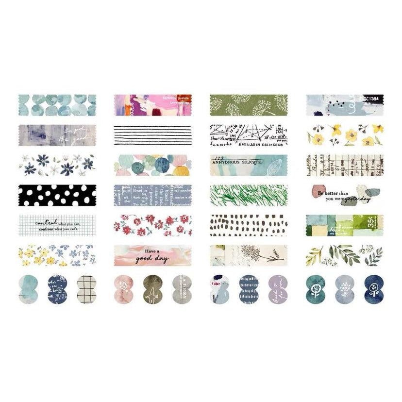 Pion / Washi Tape, kiss-Cut Stickers, Journal stickers