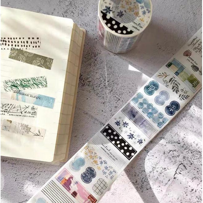 Pion / Washi Tape, kiss-Cut Stickers, Journal stickers