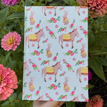 Pony & Rabbit Cotton Notebooks, Scrapbook, Journal