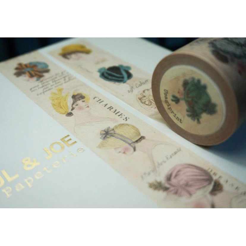 Victorian Girls Washi Tapes, Stickers, designed by Usagiprint