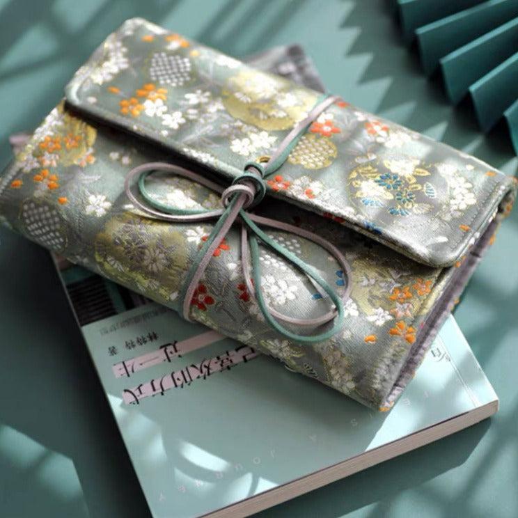 Vintage Style Fabric Bullet Journals, Traveler's Journal, Scrapbook