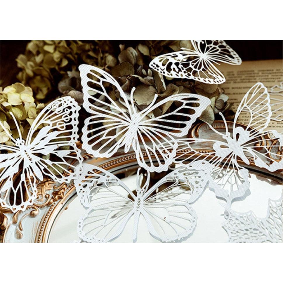 White Hollow Paper Lace Sets, Lace Ephemera